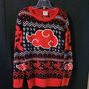 Naruto  Shippuden Anime Ugly Christmas Sweater Size Small